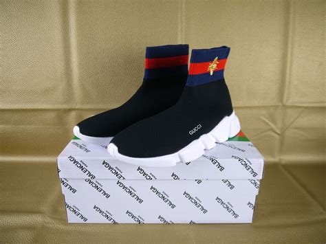 balenciaga speed trainer or gucci ace|Balenciaga speed socks.